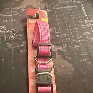 Pink Adjustable Dog Collar